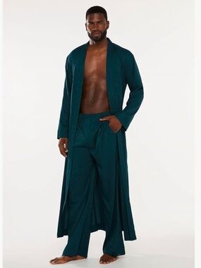 Savage X Fenty Men’s Emerald Green Snake Robe